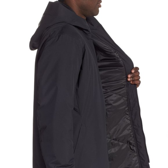 RYU Respect Your Universe Men's Sideline Parka in Black MRSP $425 - Picture 4 of 6